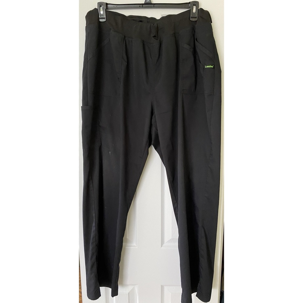 Landau Women's Medical Uniform Scrub Pants Size 2XL Elastic Waist